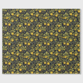  citroenpatroon cadeaupapier (Vlak)