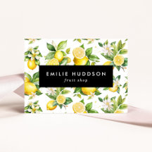 Citroenpatroon, Citroenbloemen, Citrus, Fruitwinke