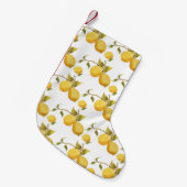 citroenpatroon kleine kerstsok (Voorkant (Hangend))
