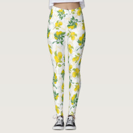 citroenpatroon leggings