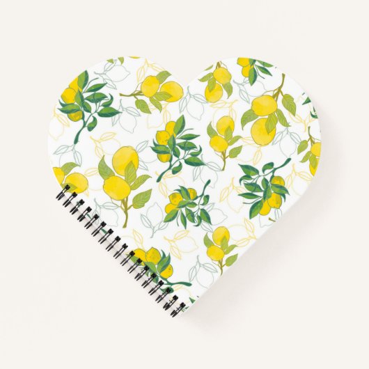 citroenpatroon notitieboek (Voorkant)