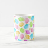 Citroenpatroon pasteuze luchtafdekking koffiemok (Center)