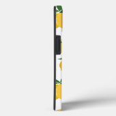 Citroenpatroon Retro Fruit Geel op Wit Case-Mate iPhone Case (Achterkant / Rechts)
