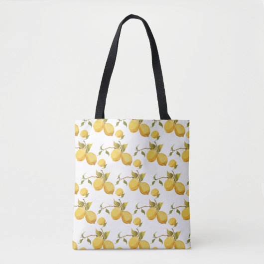 citroenpatroon tote bag (Voorkant)