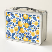 Citroenpatroon Tropische Fruit Gepersonaliseerde N (Achterkant)