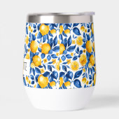 Citroenpatroon Tropische Fruit Gepersonaliseerde N (Links)