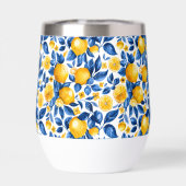 Citroenpatroon Tropische Fruit Gepersonaliseerde N (Achterkant)