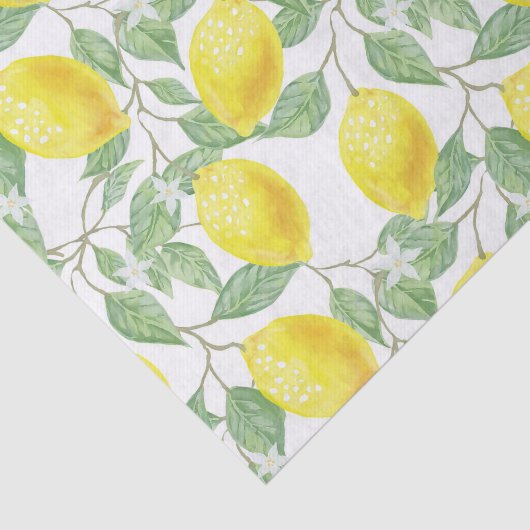  citroenpatroonweefsel / ambachtelijk papier (Detail)