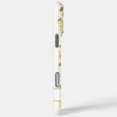 Citroenranken Met Kokette Strikken En Monogram Case-Mate iPhone Case (Achterkant / Rechts)