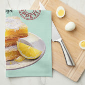 Citroenrepen bakrecept theedoek (Quarter Fold)