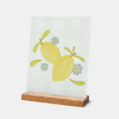 Citroensap Acryl Bord (Hoek)