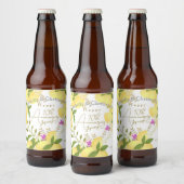 Citroensap  bier etiket (Flessen)