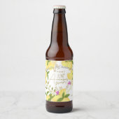 Citroensap  bier etiket (Voorkant)