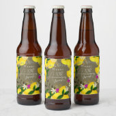 Citroensap bier etiket (Flessen)
