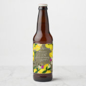 Citroensap bier etiket (Voorkant)