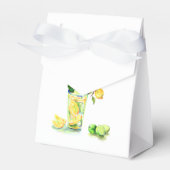Citroensap Koele Drink Citroenen Party Favor Box Bedankdoosjes (Voorkant Zijde)