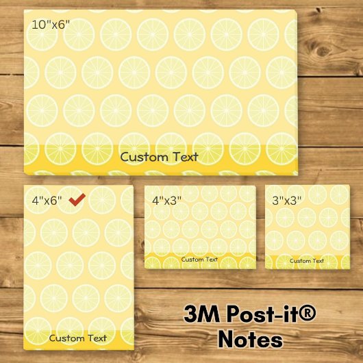Citroenschijf Post-it® Notes