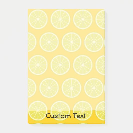 Citroenschijf Post-it® Notes (Voorkant)