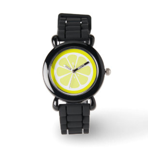 Citroenschijfje Citrus horloge