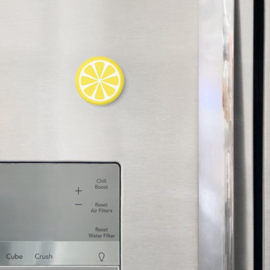 Citroenschijfje Gele Zomerfruitmagneet Magneet (Insitu (Koelkast))