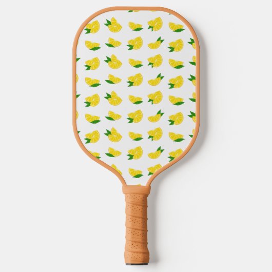 Citroenschijfje Schattige Citrus dames Pickleball  Pickleball Paddle (Voorkant)