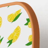 Citroenschijfje Schattige Citrus dames Pickleball  Pickleball Paddle (Links Detail)