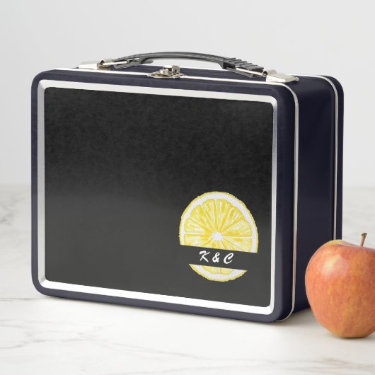 Citroenschijfjes Waterverf gepersonaliseerd (In situ)