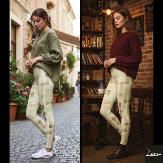 Citroenschil Leggings