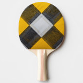 Citroenschil Plaid Tafeltennisbatje (Voorkant)