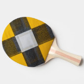 Citroenschil Plaid Tafeltennisbatje (Zijkant)