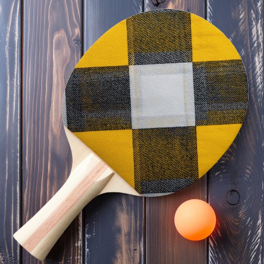 Citroenschil Plaid Tafeltennisbatje