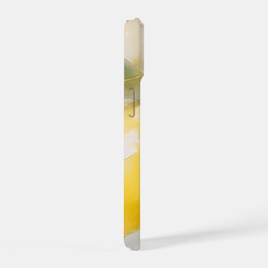 Citroenschilderij iPhone 15 Case (Rechterkant)