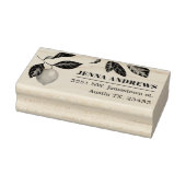 citroenseizoen | Gepersonaliseerd adres Rubberstempel (Stempel)