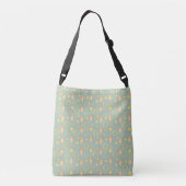 citroensmaak en kattenpatroon crossbody tas (Achterkant)