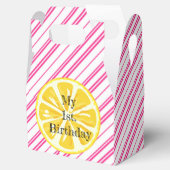 Citroenstand Birthday Party Bedankdoosjes (Geopend)