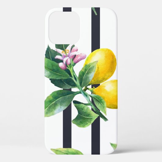 Citroentak: Citrus Waterverf Bliss Case-Mate iPhone Case (Achterkant)