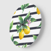 Citroentak: Citrus Waterverf Bliss Grote Klok (Hoek)