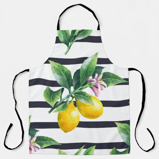 Citroentak: Citrus Waterverf Bliss Schort (Voorkant)