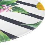 Citroentak: Citrus Waterverf Bliss Snijplank (Hoek)