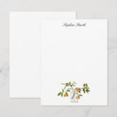 Citroentak in pot  bedankkaart (Voorkant / Achterkant)