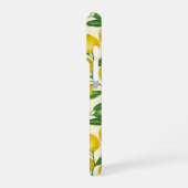 Citroentakken in groen en geel iPhone hoesje (Linkerkant)