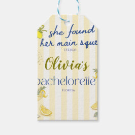 citroenthema ze vond haar grote liefde geel cadeaulabel
