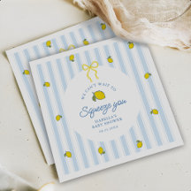 Citroenthematische Baby Shower Geslacht Neutraal