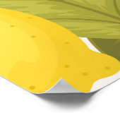 Citroentuin:  eindeloos behang poster (Hoek)