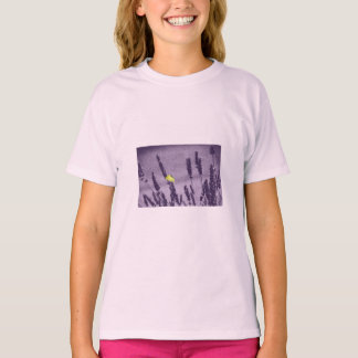Citroenvlinder op een Paars Lavendelveld T-shirt