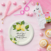 citroenvrucht | Vrijgezellenfeest papier Bord (Feest)