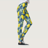 CITROENVRUCHTEN IN LANDELIJK BLUW LEGGINGS (Rechts)
