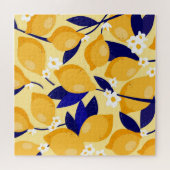 citroenvruchten: voedselpatroon. legpuzzel (Horizontaal)