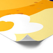  citroenvruchten: voedselpatroon. poster (Hoek)