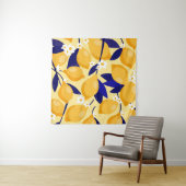  citroenvruchten: voedselpatroon. wandkleed (In situ)